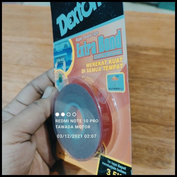 

BEST DEAL DOUBLE TAPE EXTRA BOND MERK DEXTONE ISI 2M !!!!!!