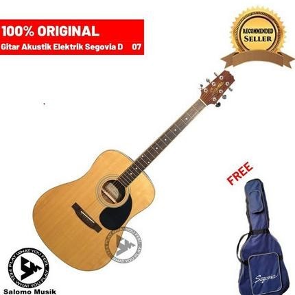 Gitar Akustik Segovia D 07 Gn D07 Gn (Non Preamp)