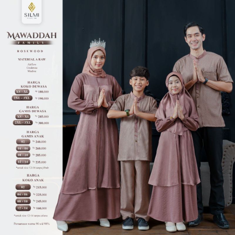 PROMO SARIMBIT SILMI  MAWADAH ROSE WOOD