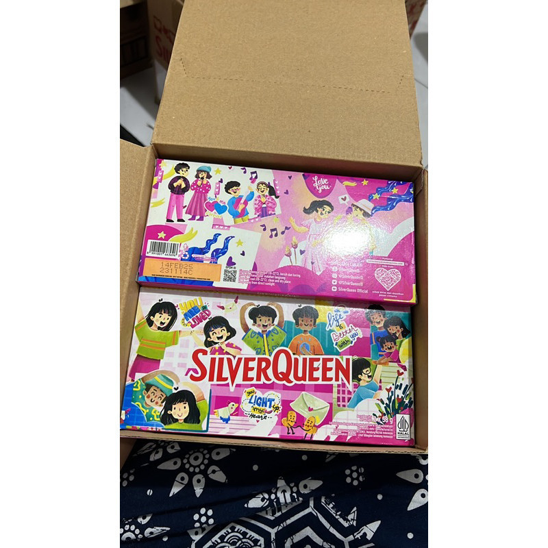 

NRD SILVERQUEEN VALENTINE BUY1GET1 58GR X 2 J78