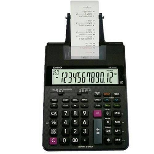 

Casio Hr-100 Rc - Calculator Printing/Kalkulator Struk/ Print 100Rc