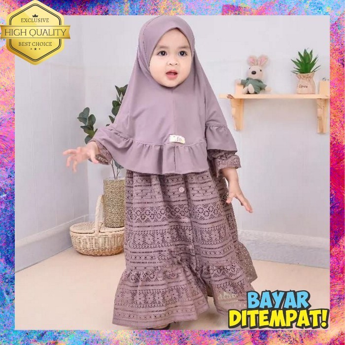 Gamis Anak Cewek Tanggung Umur 9 12 Thn Ghamis Terbaru 2024 3 4 Tahun 8 Gamid Hari Raya Lebaran Idul