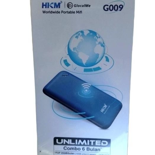 BARANG TERLARIS Modem WiFi 4G Glocal Me HKM G009 MIFI Portable HKM-G009