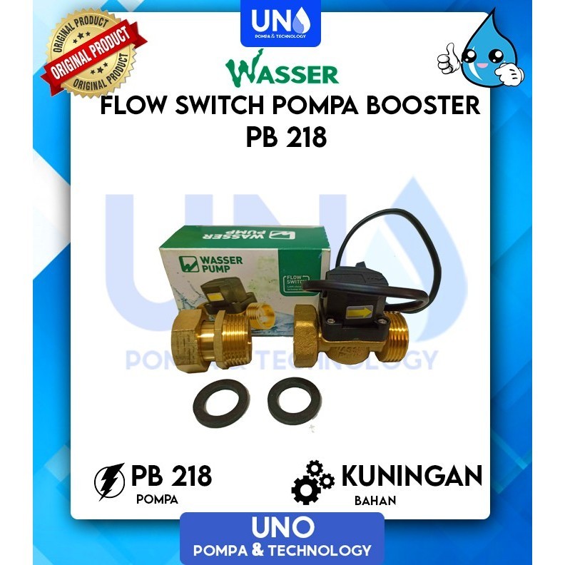 Otomatis Flow Switch Control Pompa Air Wasser Pb 218 Ea