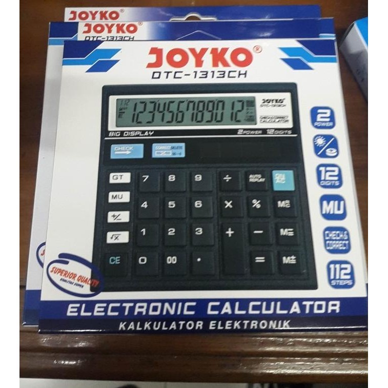 

Terjangkau - Kalkulator Joyko DTC-1313CH !