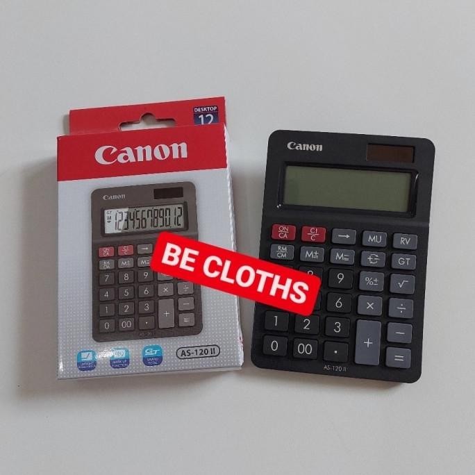 

Flash Sale - Canon AS-120 Kalkulator - 12 Digit kalkulator kantor !!
