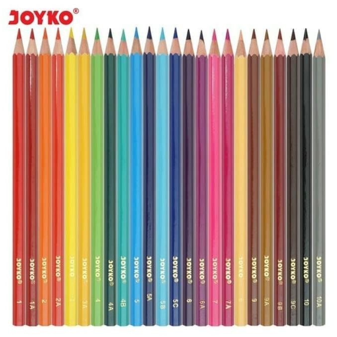 

Update - Color Pencil / Pensil Warna Joyko CP-24PB / 24 Warna