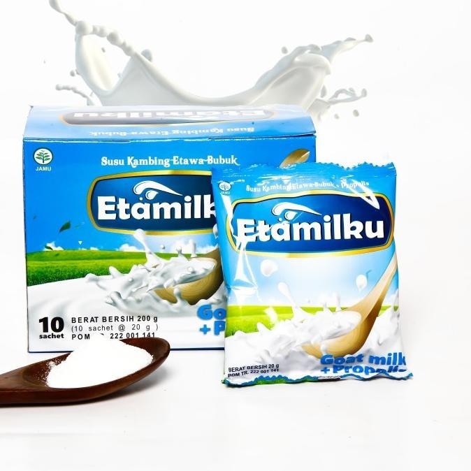 

Special Susu Kambing Etawa Plus Propolis Etamilku isi 10 Sashet ~