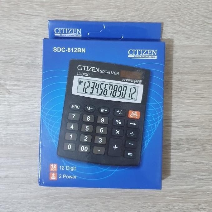 

Baru - Kalkulator Citizen SDC 812BN - Kalkulator 12 Digit ..
