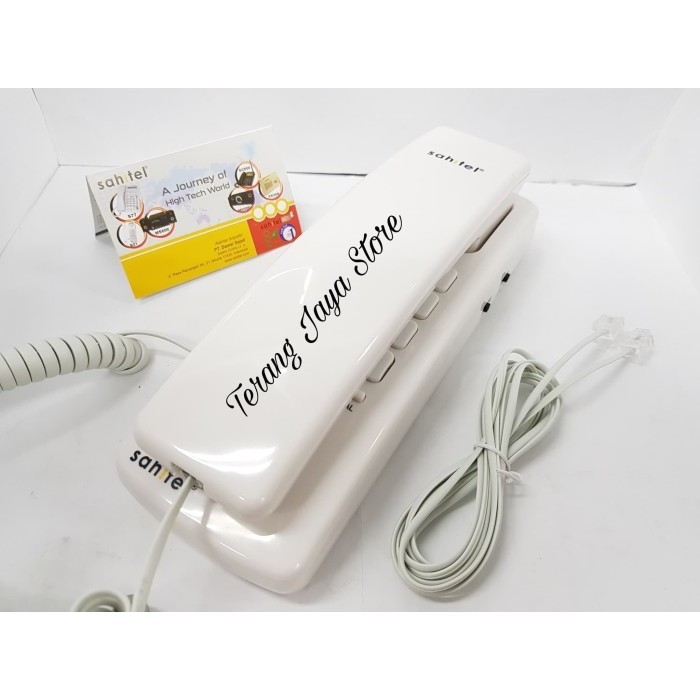 Telepon Kabel Sahitel S21 Pesawat Telepon Kabel Sahitel S-21 (Putih)