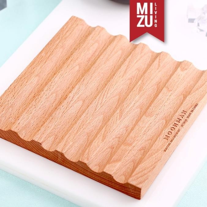 

Moonman Solid Wood Pen Tray Pen Holder Tatakan Kayu Penyimpanan Fp