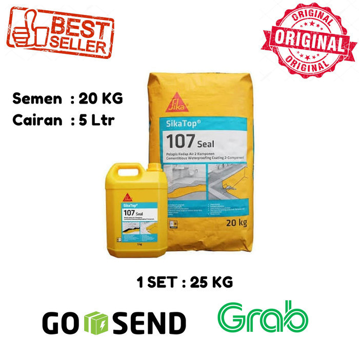 NEW Sika Top 107 Semen Waterproofing Anti Bocor ( A+ B )