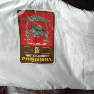 Naenggo Bahan Batik Kain Mori Cap Gamelan Srimpi