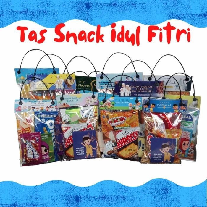 

20Pcs Tas Snack Lebaran Label Snack Idul Fitri 009