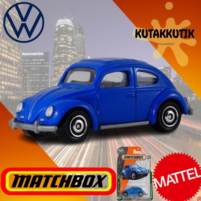 Matchbox Mobil Kodok 62 Volkswagen Beetle Biru Volkswagen Edition