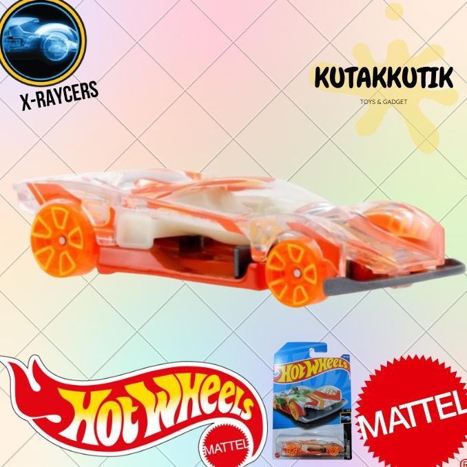 Hot Wheels Turbine Sublime Orange Lot P 2022 X-Raycers
