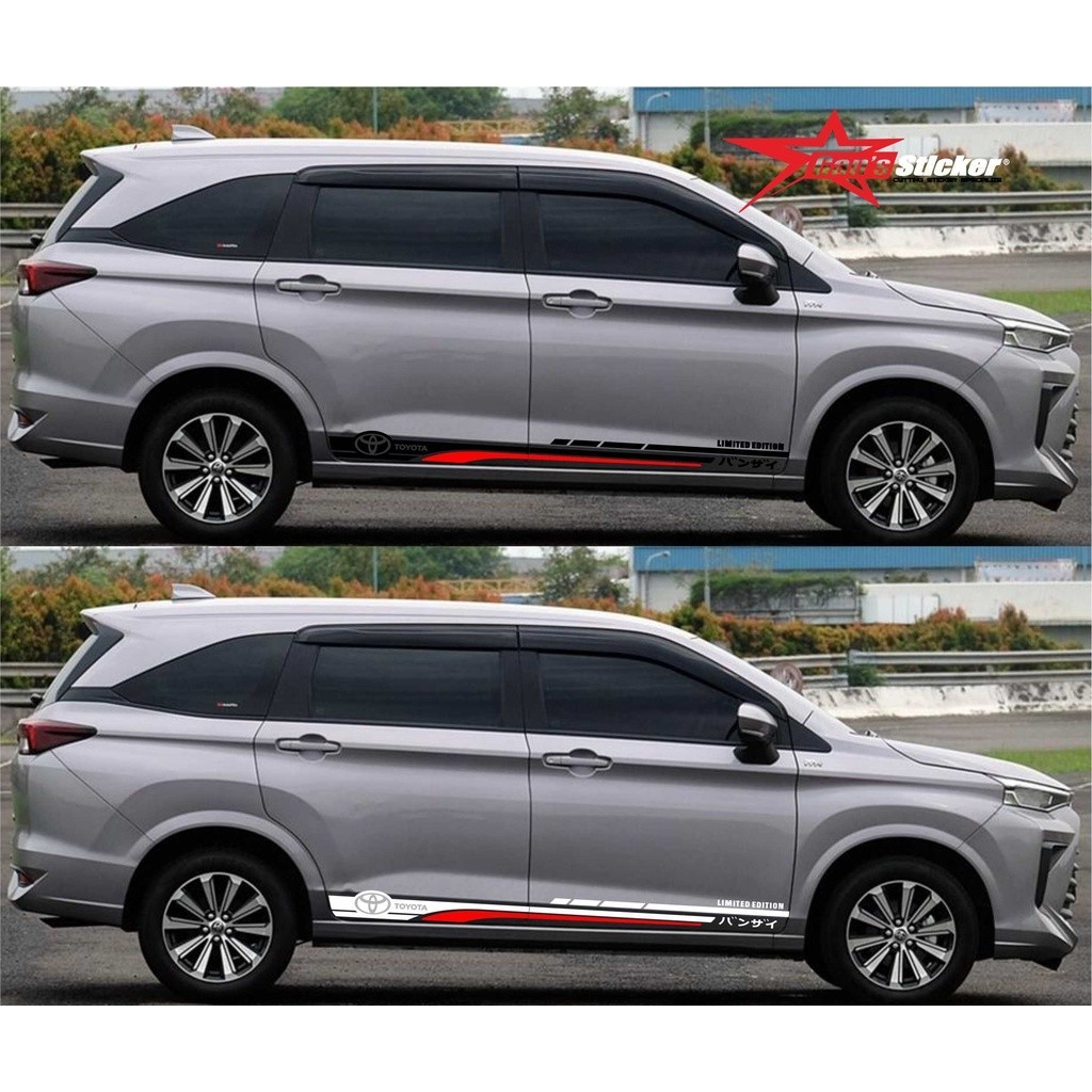 [ONLINE EXCLUSIVE] STICKER ALL NEW AVANZA 2022 2023 STICKER ALL NEW VELOZ 2022 2023