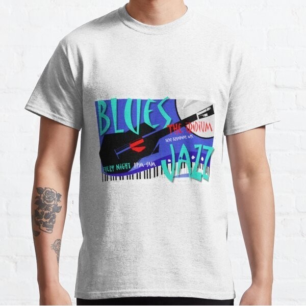 Baju Kaos Blues / Jazz Poster