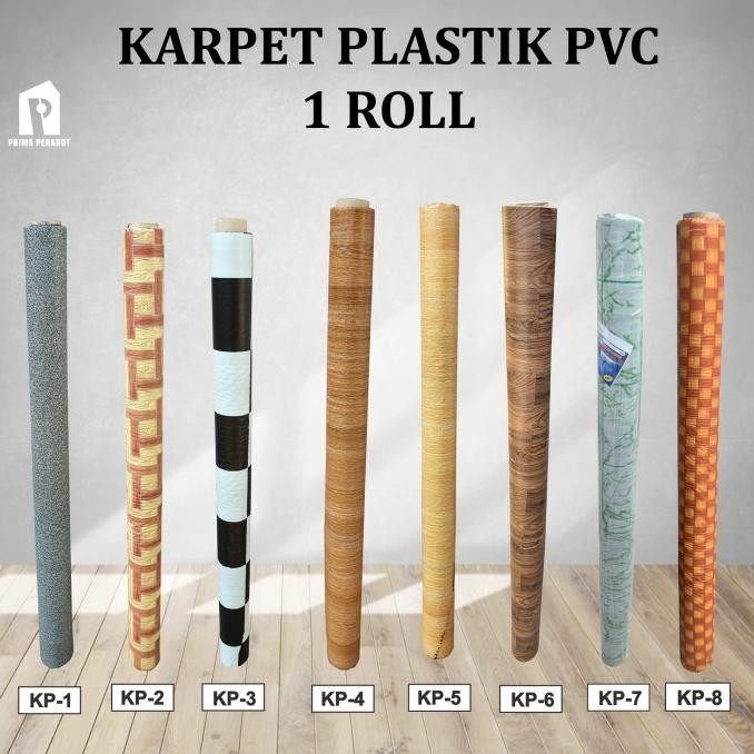 {{{{{{] Karpet Lantai Plastik PVC 1 ROLL