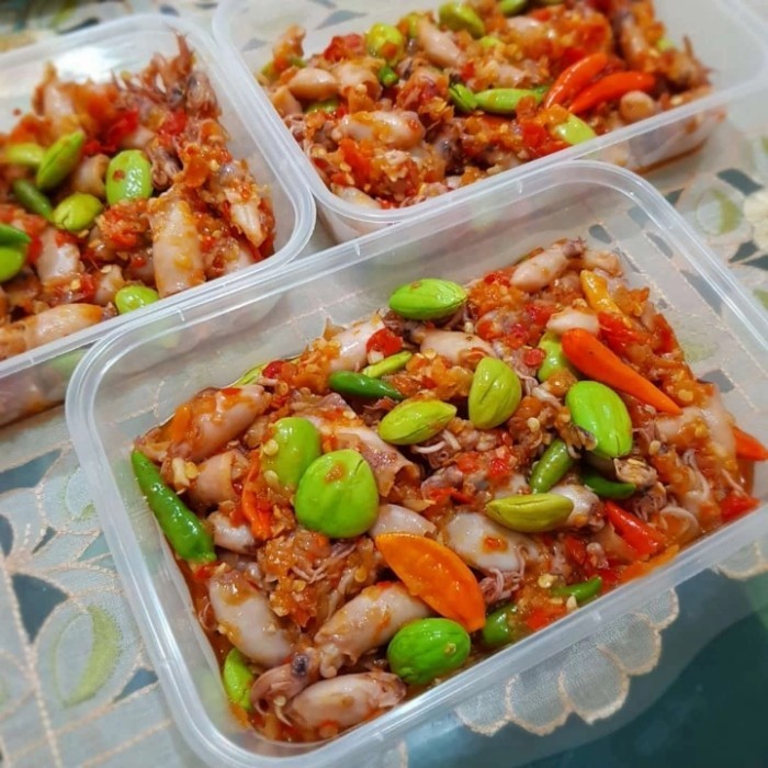 

Cumi Sambal Pete