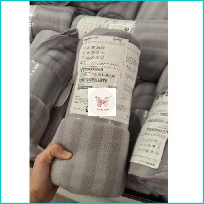 Vitmossa IKEA throw blanket/ selimut lembut bahan fleece/ selimut tipi