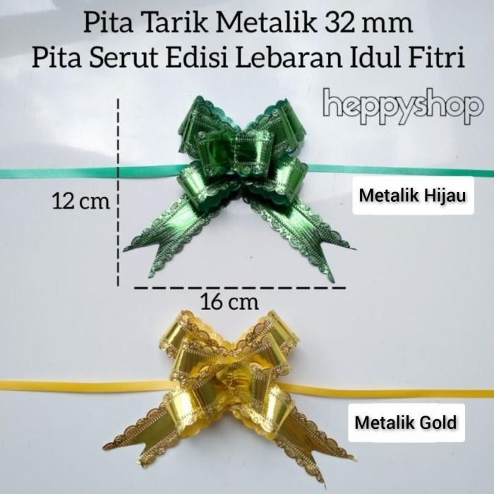 

Pita Tarik Metalik 32 Mm, Pita Serut Edisi Lebaran Idul Fitri 063