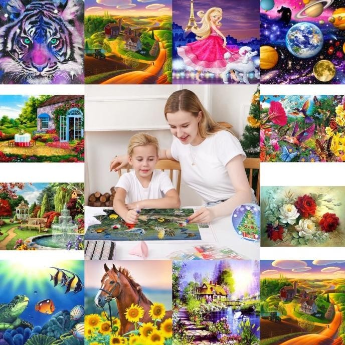 

5D DIY Diamond Painting Set DIY 30x40cm Diamond Painting Full Drill 5D