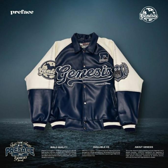 Preface Chapter 7 :"Genesis Varsity Leather Jacket" Xabolxa