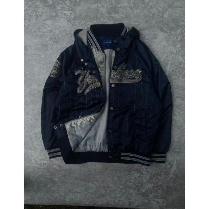 Jaket Jacket Varsity Mlb Yankees Original Like New Branded Xabolxa