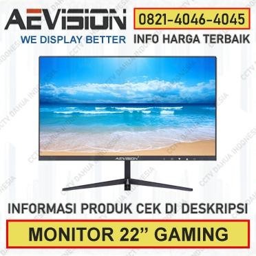 Led Monitor Aevision 22 Inch Gaming Support Hdmi & Vga Bazel Frameless Xadotxa