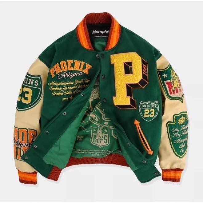Terbaru Jacket Memphis Origin - Varsity Jacket Phoenix [Limited Rasyaulil12