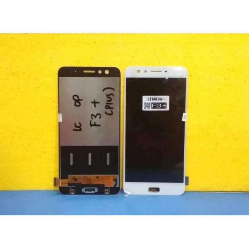 LCD OPPO F3 PLUS + TS_ PUTIH ORIGINAL