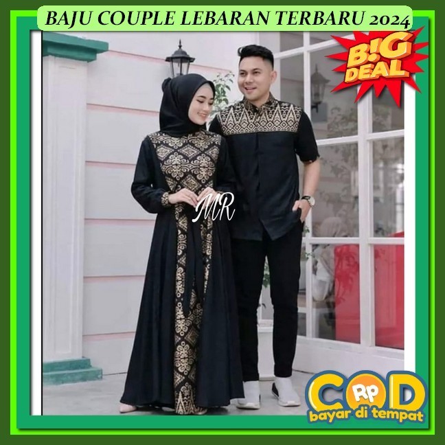 Gamis Kapelan Suami Istri Set Cople Mama Papa Ganis Crinkle Airflow Copel Gamsi Murah Baju Couple Pa