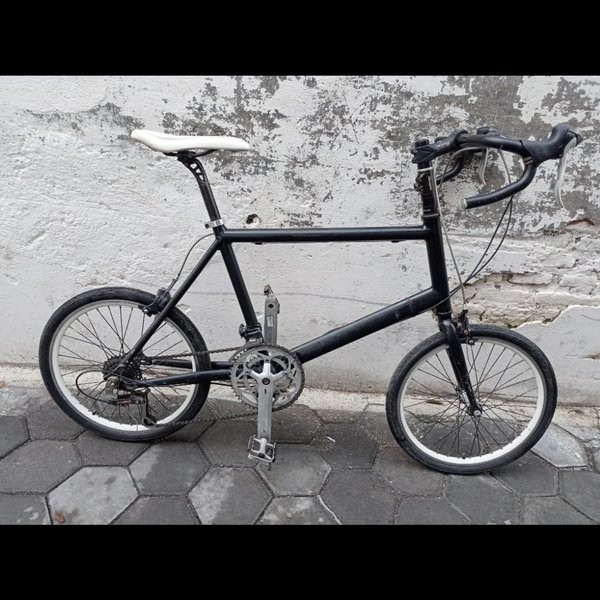 [HCY] sepeda minivelo almunium ori bukan dahon dash revel dll