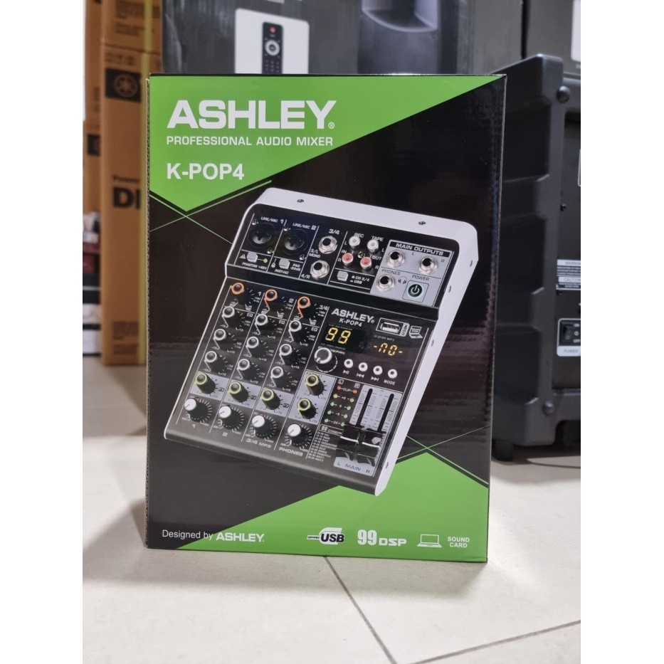 Mixer Audio Ashley K-Pop 4 / Audio Mixer Ashley K-Pop 4