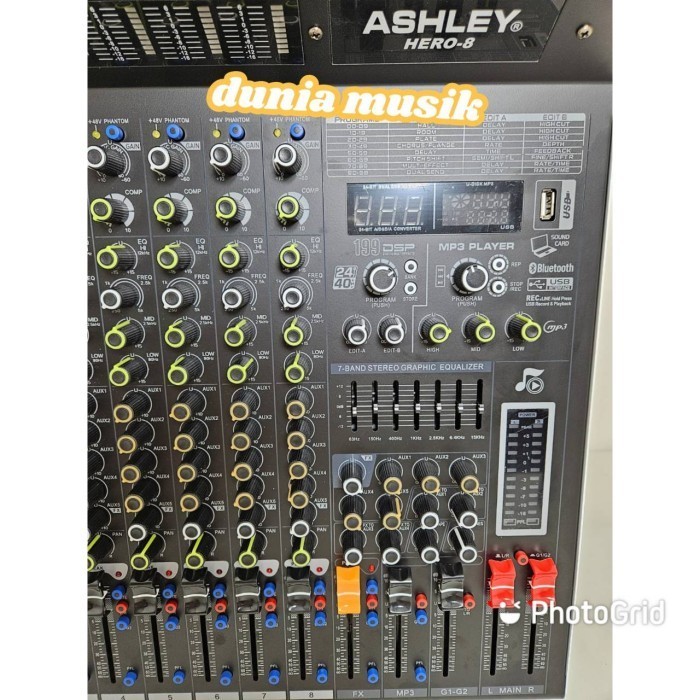 Mixer Ashley Hero 8 Hero8 Original Ashley