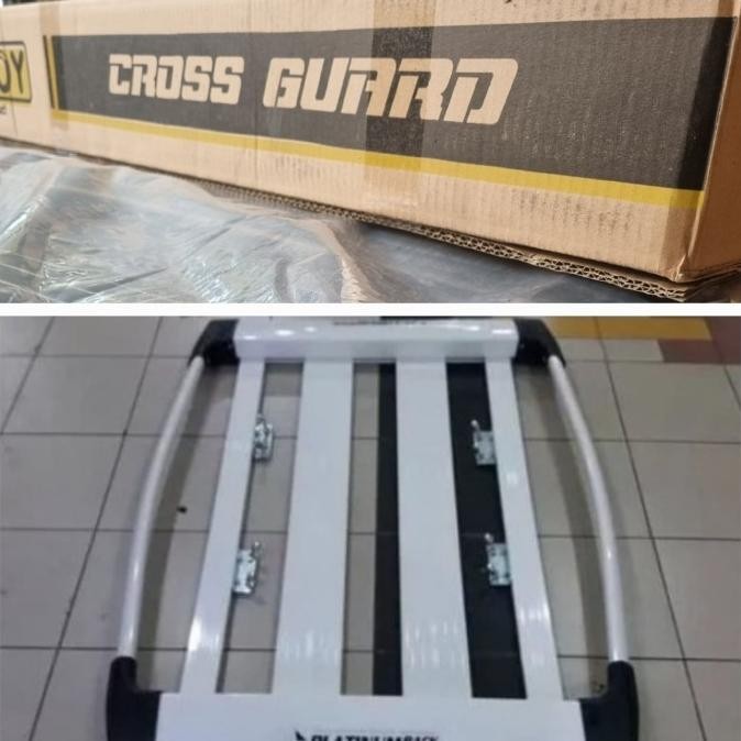 Masih Rak Bagasi Atas Mobil Platinum + Kaki Rak Khusus All New Fortuner