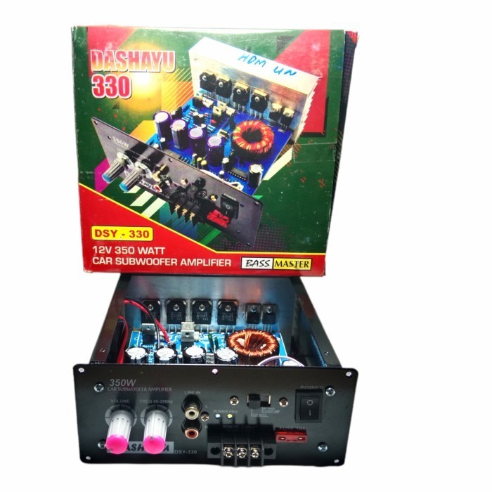 Power Kit Subwoofer Dsy 330 Dashayu Car Subwoofer Amplifier 350 Watt