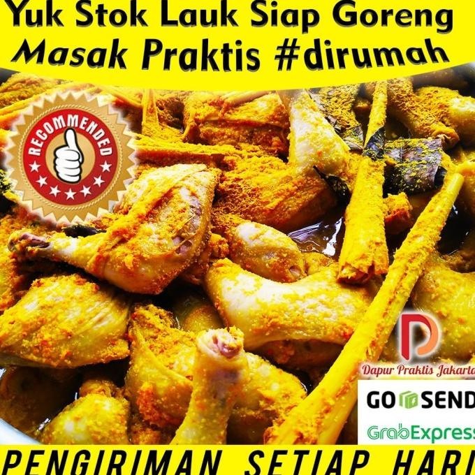 

AYAM UNGKEP BUMBU KUNING SIAP GORENG