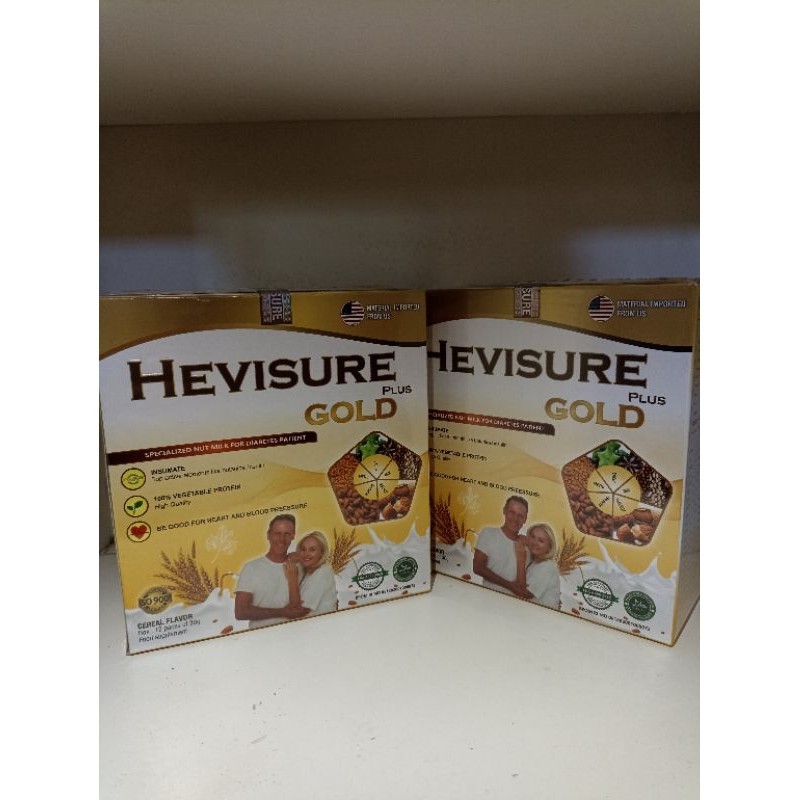 

PAKET 2 BOX - HEVISURE GOLD SUSU ASLI USA UNTUK DIABETES KENCING MANIS ORIGINAL TOPCER