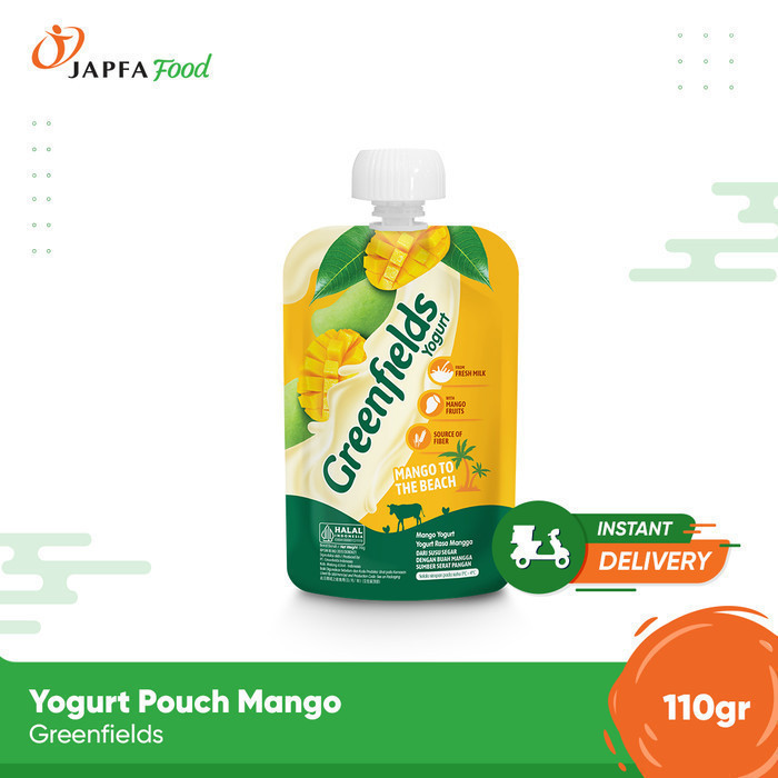 

Greenfields Yogurt Pouch Mango 110gr