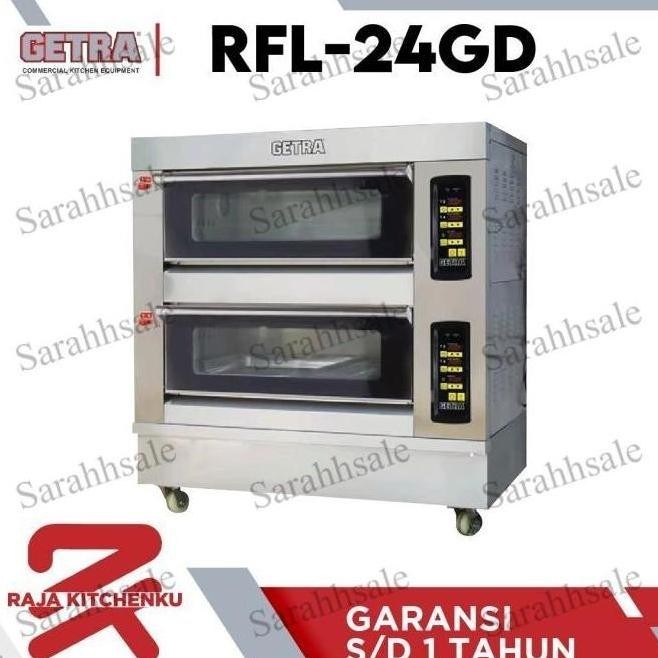 Diskon New Getra Gas Backing Oven 2 Deck 4 Tray Rfl 24 Gd / Sundayblessing