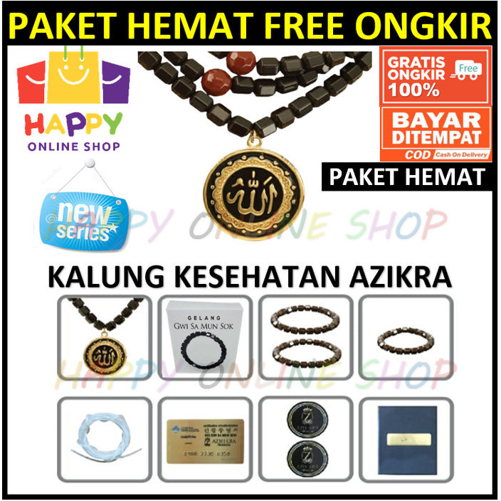 COD Azhikra - Azikra Kalung Kesehatan - Tasbih Azikra - Original
