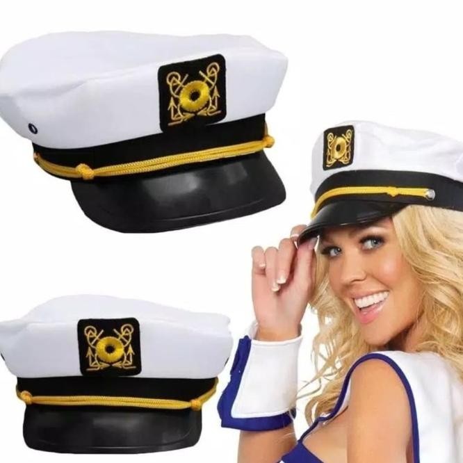 Topi Sailor Pelaut / Topi Captain Pelaut | Kalestrina