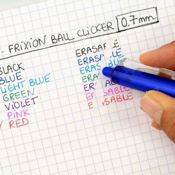 

Pilot Frixion 0.5 0.7 Erasable Pen Bisa Dihapus Gel Frixion [12Pcs]