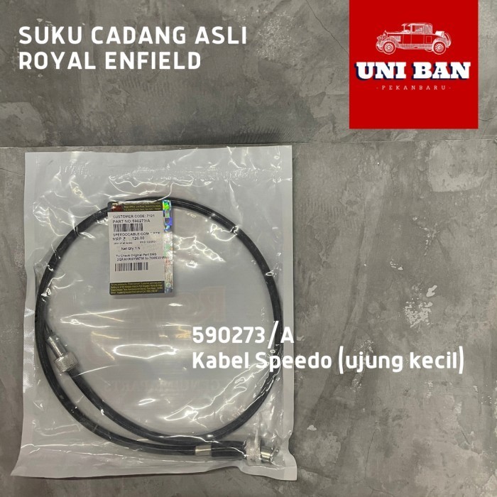 

Kabel Speedo / Speedocable 590273/A - Royal Enfield Classic ( Asli )