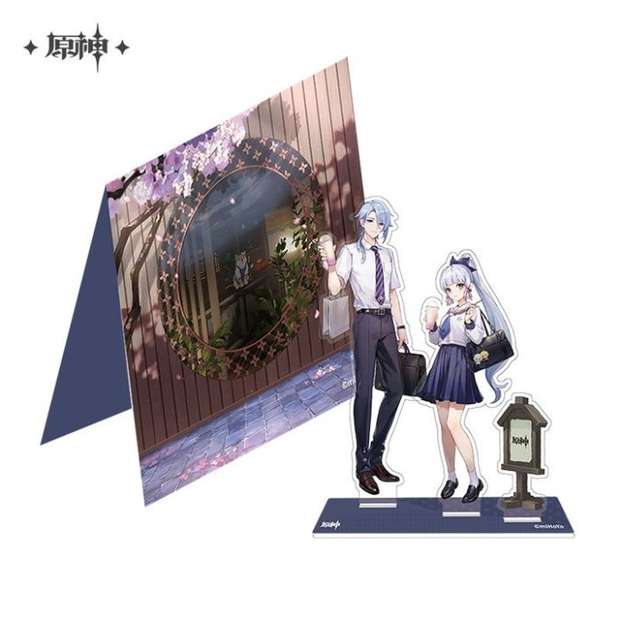 

Ayato & Ayaka Collaboration Acrylic Stand Set (13Cm) - Genshin Impact