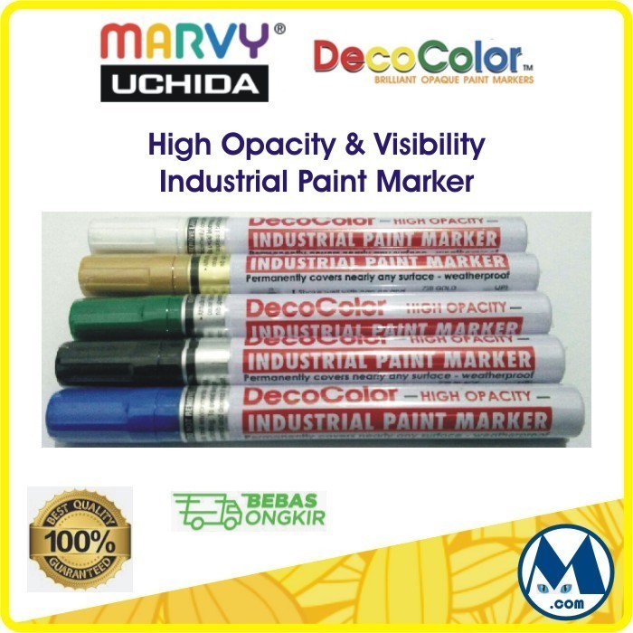 

Uchida Marvy Decocolor High Opacity Industrial Paint Marker