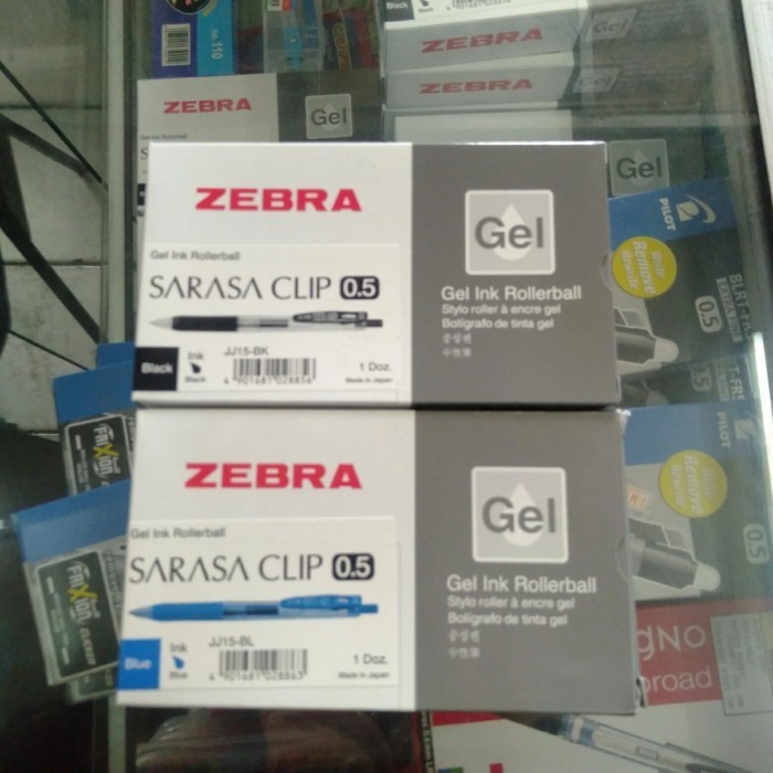 

Pulpen Gel Sarasa Clip 0.5 / Pack.