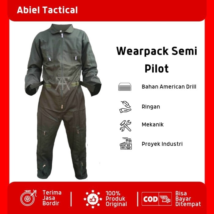 Baru wearpack safety/wearpack semi pilot/wearpack proyek/katelpak/wearpack